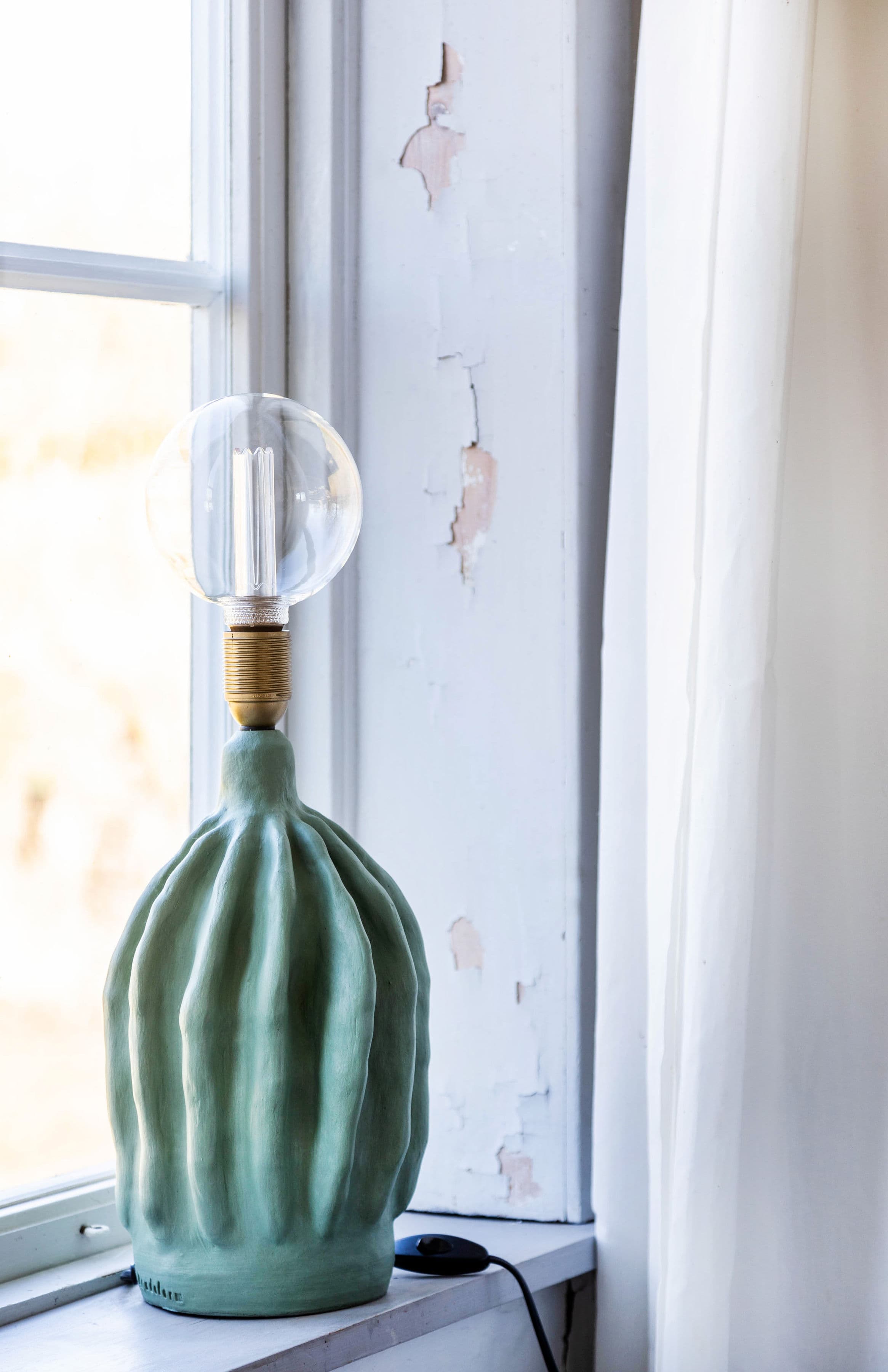 Unik lampfot – Bondeform